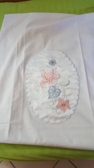 COPRILETTO matrimoniale Cotone bianco