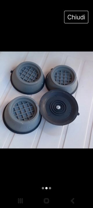 Piedini in gomma per lavatrice