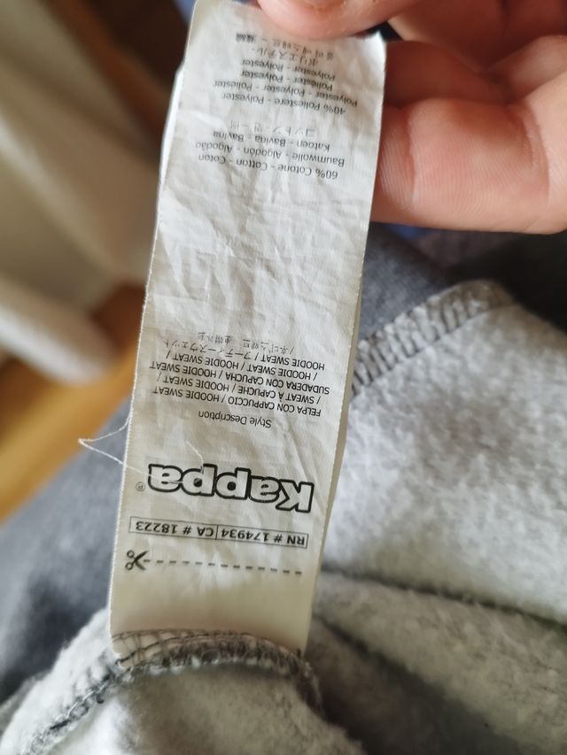 Sudadera kappa poco uso