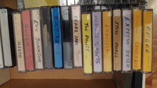 Cintas cassette rock y heavy de los 90