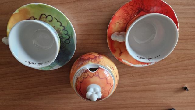 Thun: Tazze te piattini zuccheriera