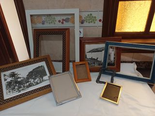 Marcos de cuadros y cuadro