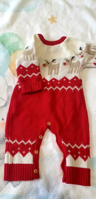 Tutina natalizia 3/6 mesi