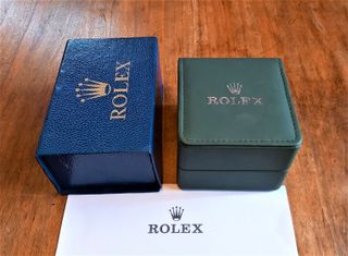 ROLEX n. 2 scatole vuote per orologi