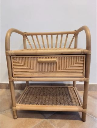 Comodini in rattan