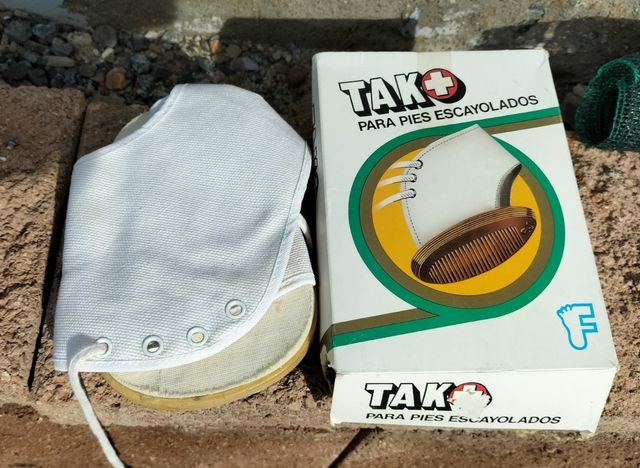 Protector pie escayolado