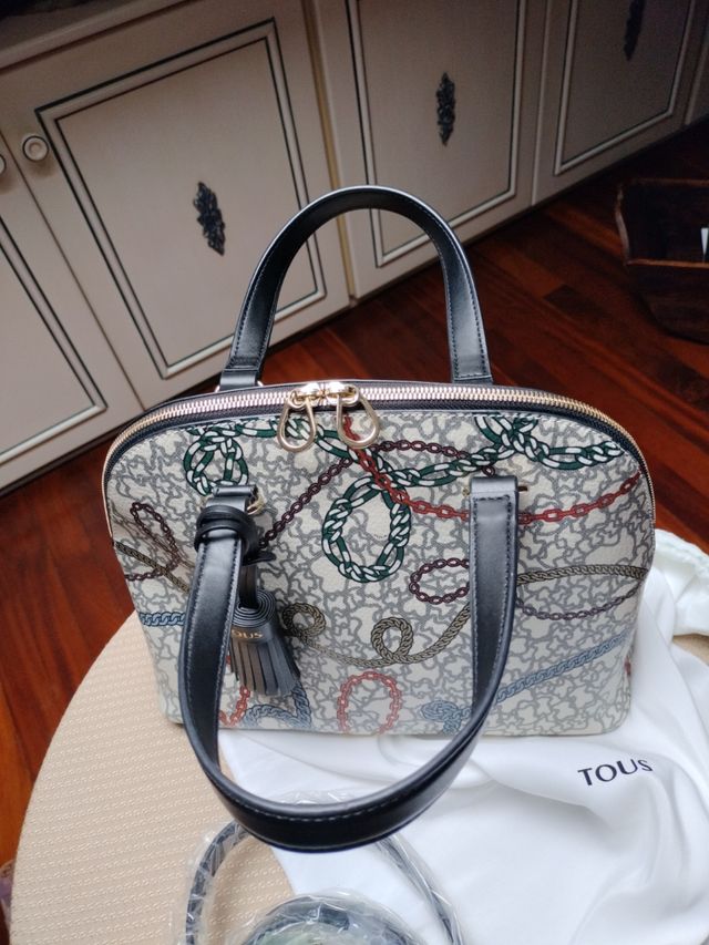 Bolso Tous original modelo bowling cadenas