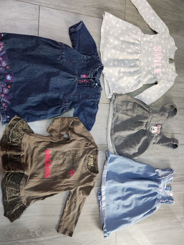 Gran lote pack ropa bebe niña 2 años