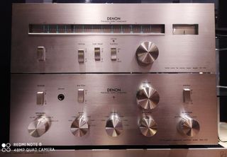 Amplificador DENON + Tuner de regalo.