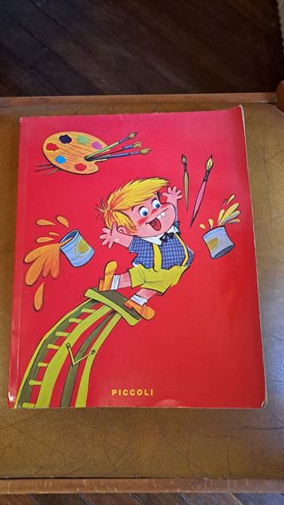 Libro da colorare vintage