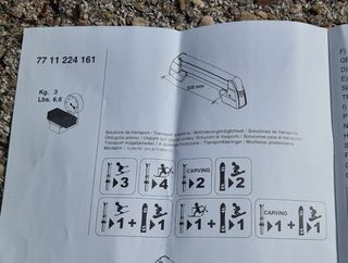 PORTAESQUIS UNIVERSALES Y RENAULT