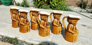 Jarras cerámica personaje