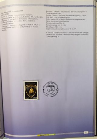 Il Libro dei Francobolli 2007. 