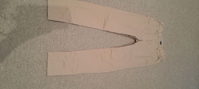 Pantalon niño vestir t.8 beige Varones