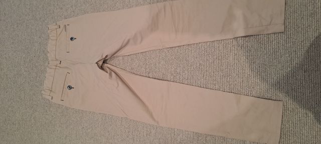 Pantalon niño vestir t.8 beige Varones