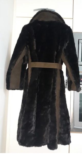 Abrigo Vintage Piel 