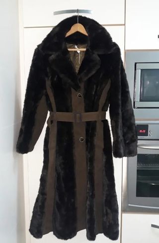Abrigo Vintage Piel 