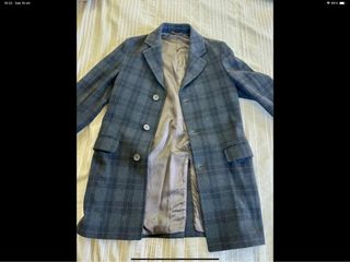 Cappotto in Lana Monopetto Uomo Taglia S/M