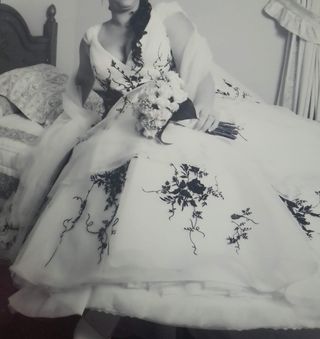 TRAJE FIESTA NOVIA EXCLUSIVO 