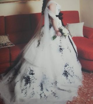 TRAJE FIESTA NOVIA EXCLUSIVO 