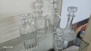 Vendo  bottiglie Vetro Cristallo