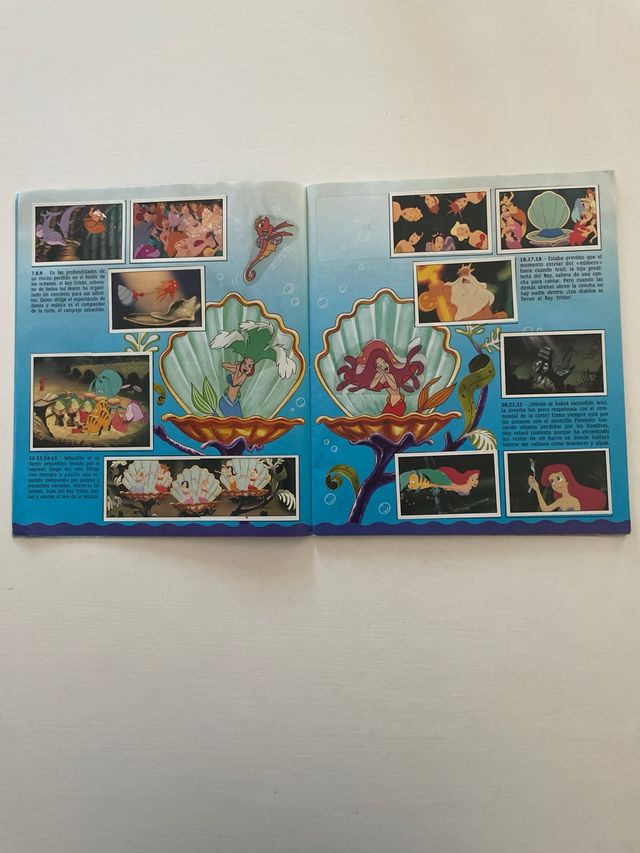 Album de cromos LA SIRENITA COMPLETO