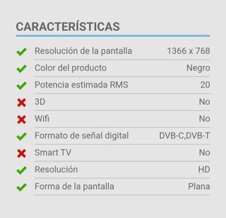 Tv Samsung 32" televisión