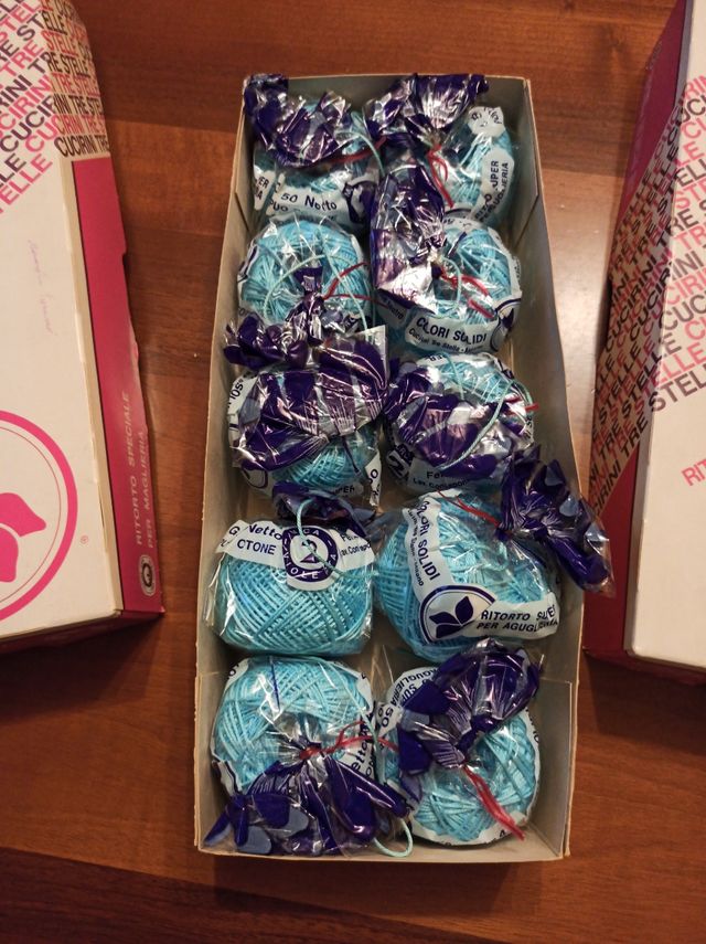 Gomitoli in puro cotone