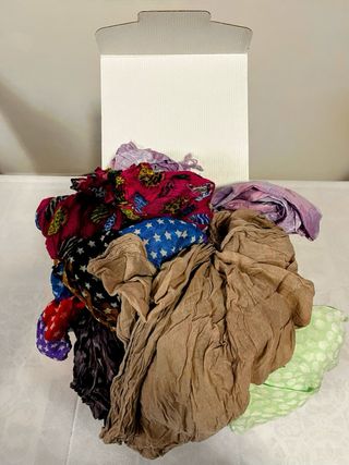 lotto 8 foulard sciarpe come nuove