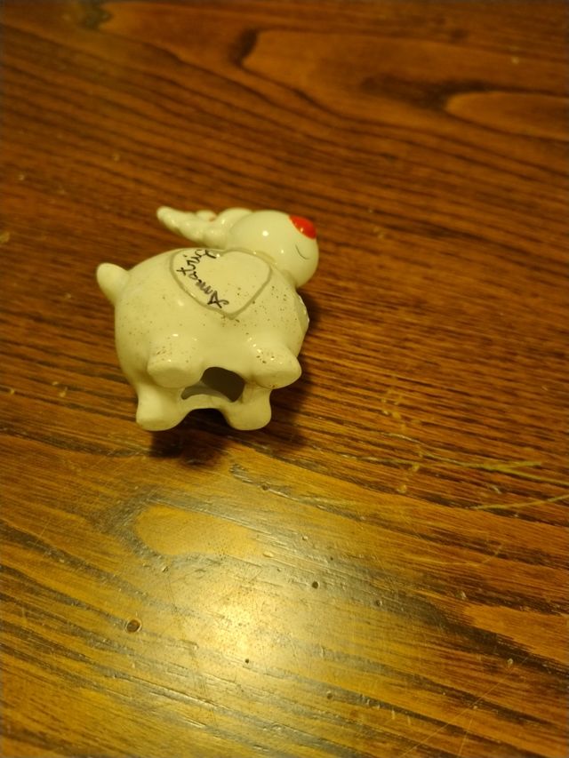 Renna in ceramica natale no Thun