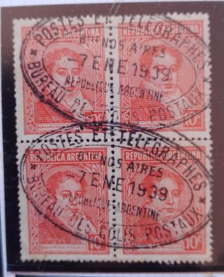 SELLOS DE ARGENTINA DIFERENTES ÉPOCAS.