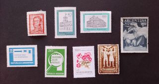 SELLOS DE ARGENTINA DIFERENTES ÉPOCAS.