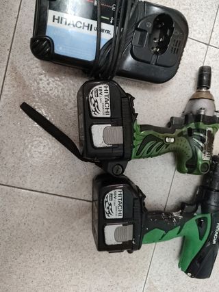 CONJUNTO HITACHI IMPACTO Y TALADRO DE 18