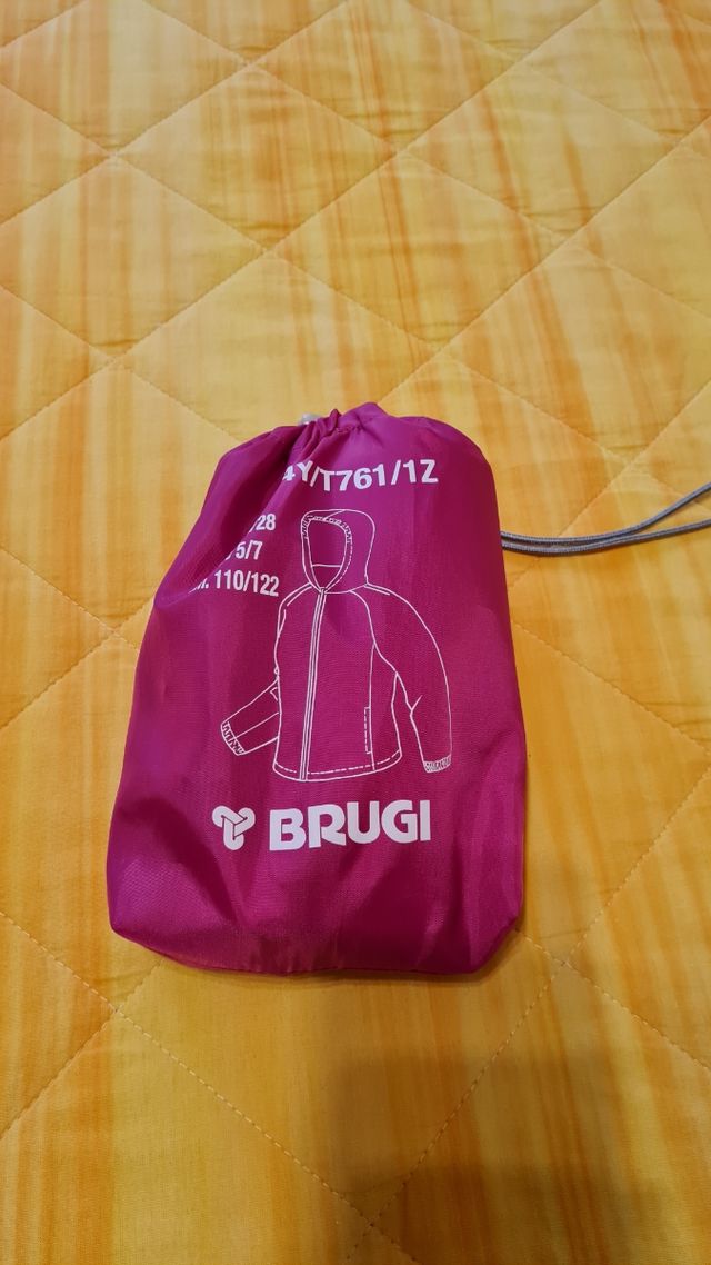 Giacca antivento bimba 5-7 marca Brugi