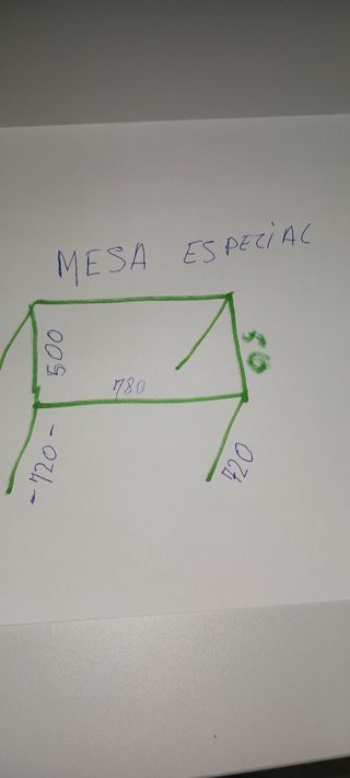 Nuovi tavoli da studio lunghi 78 cm