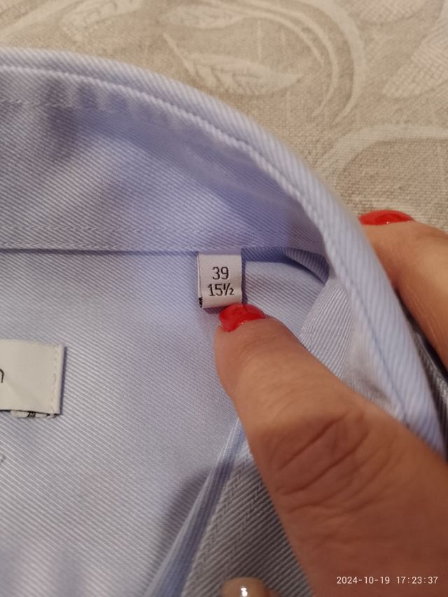 Camicia maniche lunghe uomo 