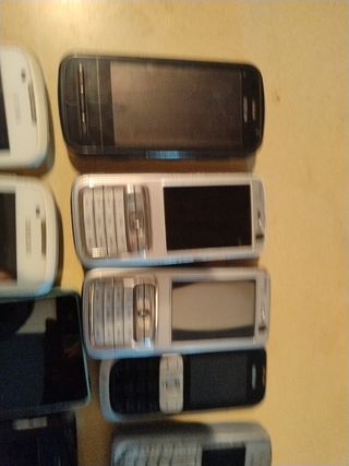 Lote teléfonos móviles
