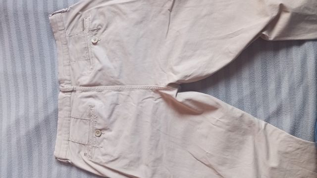 Pantalón chino hombre color crema Springfield