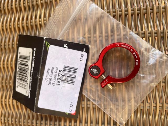 Abrazadera tija sillín