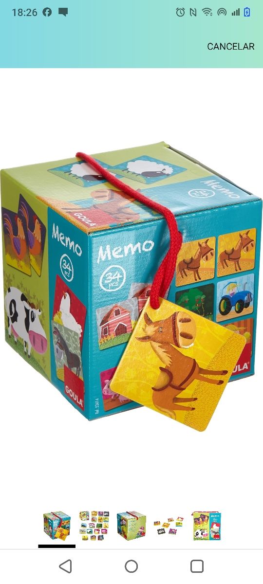 Memo: Loto Animales Granja