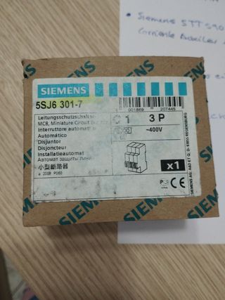 Interruptor automático Siemens 5SJ6 301-7