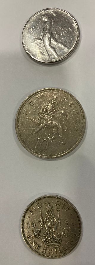 MONEDAS DEL MUNDO 1951 a 1996 ANTIGUAS