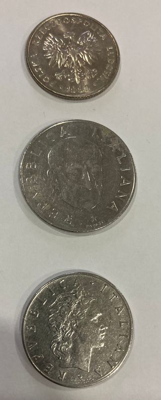 MONEDAS DEL MUNDO 1951 a 1996 ANTIGUAS