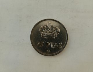 Moneda 25 pesetas 1975