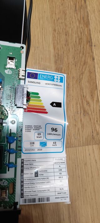 Placa TV Samsung UE43TU7005KXXC