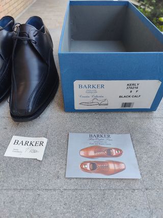 Scarpe Barker uomo pelle