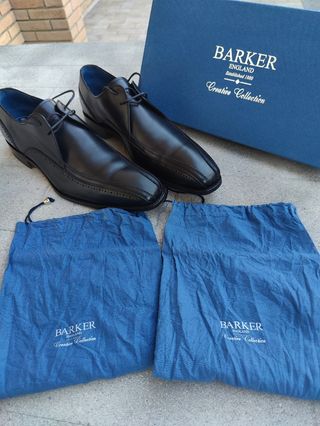 Scarpe Barker uomo pelle