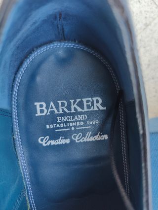 Scarpe Barker uomo pelle