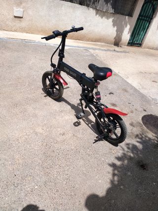 Bicicleta eléctrica con transporte incluido!!