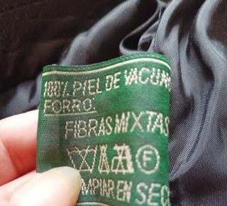 Pantalón cuero 